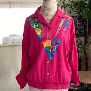 G.w. Division of Graff Vintage Pink Top • Size Medium